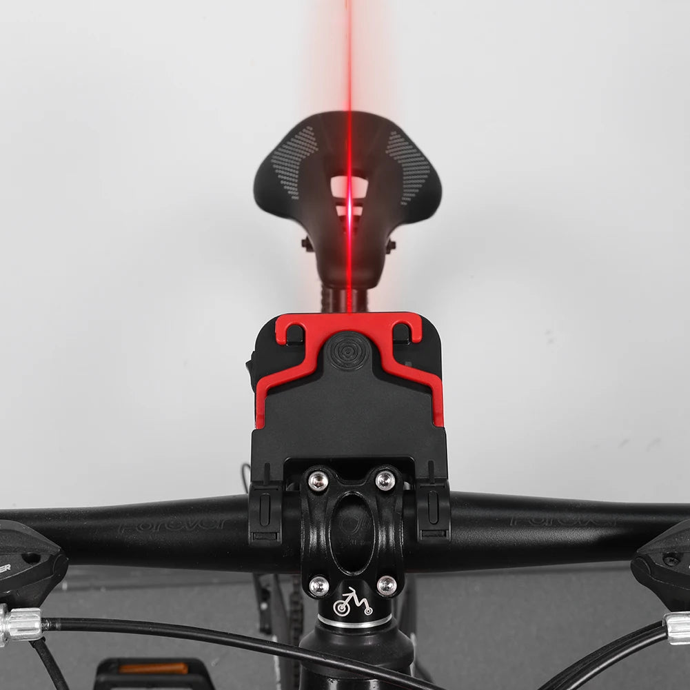 Bicycle Seat Calibrator USB Charging Bicycle Handlebar Saddle Calibration Device Multifunctional Bicycle Maintenance Accessories