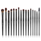 Jessup Makeup Brushes set,13/16/21pcs Premium Synthetic Big Powder Brush Foundation Concealer Eyeshadow Liner Wooden T271