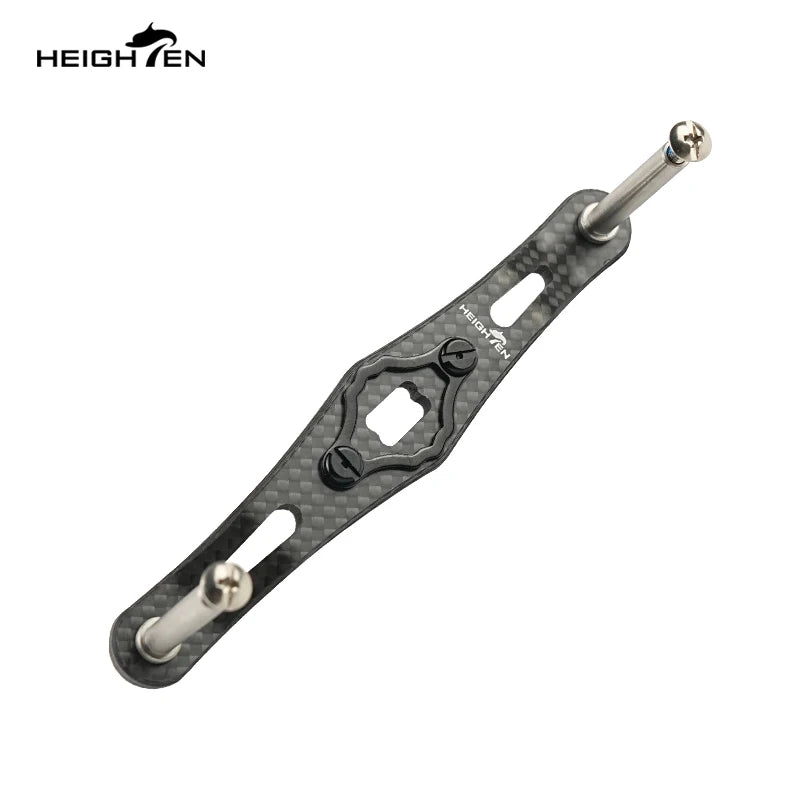 HEIGHTEN Baitcasting Reel Carbon Handle  85mm/95mm/110mm/120mm/130mm Without Knob Lure Fishing Modification Accessories