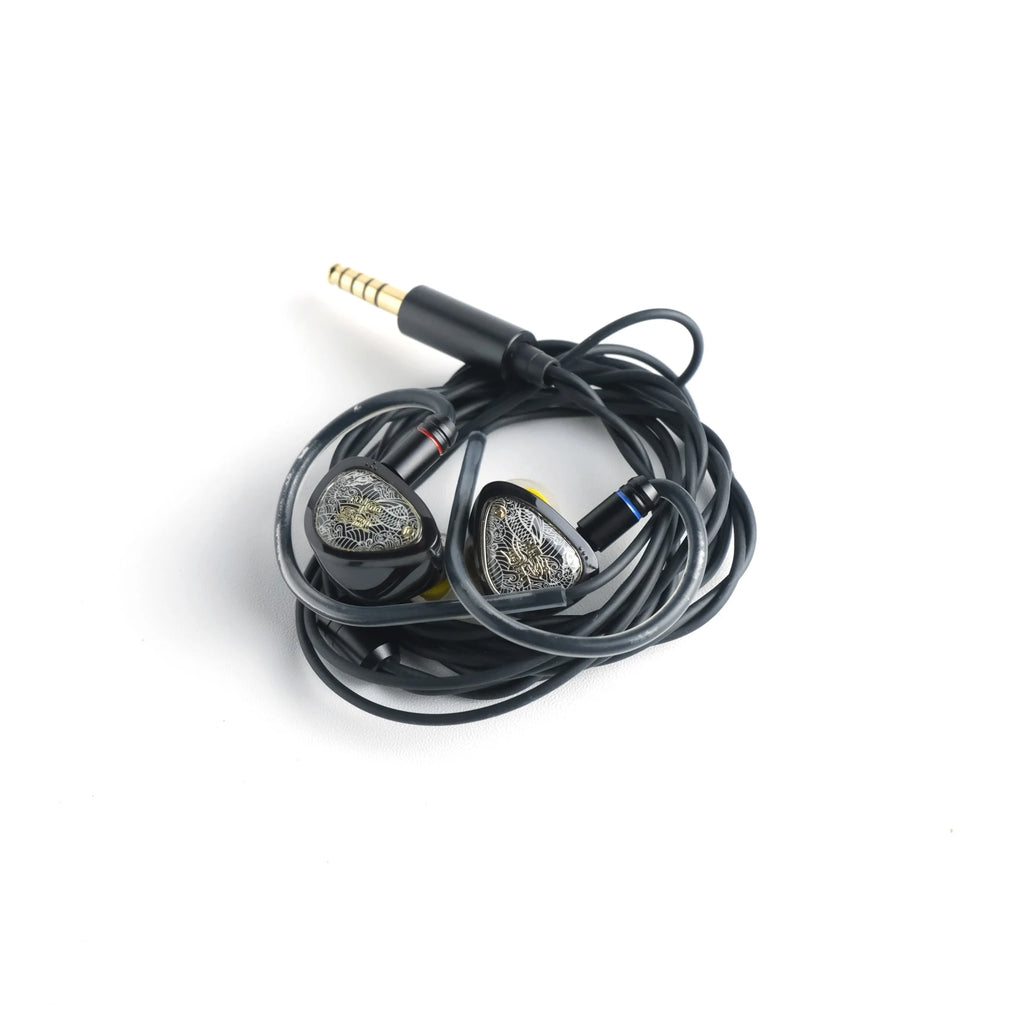TANGZU WANER 2 10mm PET Driver Single Dynamic In-Ear Headphones with Detachable Cable