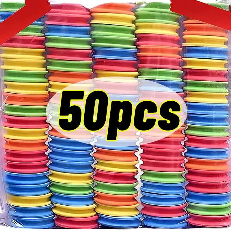 10/50 Pcs Winding Board Spools Fishing Fishing Hook Foam Spool Trace Wire Swivel Tackle Fish Line Winding Board EVA Foam Tools