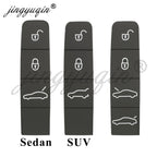 Jingyuqin Porsche Remote Key Shell Case Cover 3-4 Button, for 718 911 Cayenne Macan 2015-2026