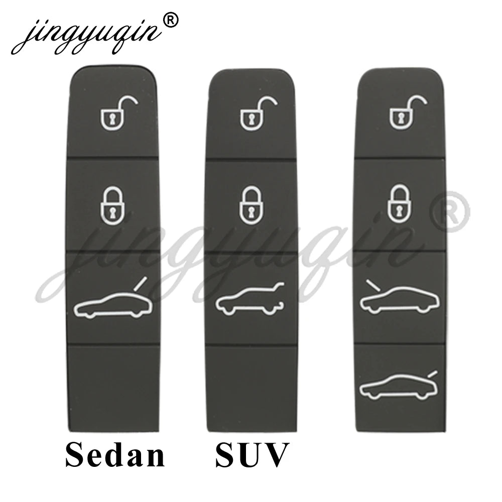 Jingyuqin Porsche Remote Key Shell Case Cover 3-4 Button, for 718 911 Cayenne Macan 2015-2026