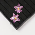 "Resin Coated Natural Dried Phalaenopsis Orchid Flowers - DIY Craft Supplies for Jewelry Making (Earrings/Brooch) Real Preserved