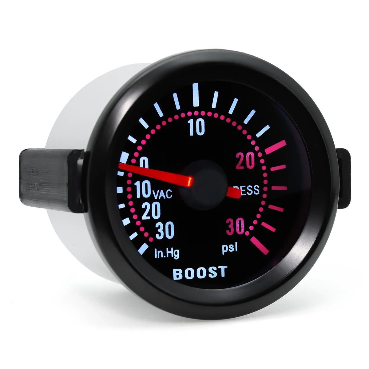 2" 52mm Digital Car Boost Meter Water Temp Oil Temp Oil Pressure RPM Tachometer Voltage Vacuum For 12V Car Smoke Lens Gauge