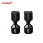 2 Hole Flange Alignment Pin Set 1-1/8in 6061 Aluminum, Black or Red