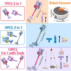 Kids Simulation Electric Vacuum Cleaner Cleaning Set for Toddlers Role Play Housekeeping Educational Toys Girl Boy Gifts