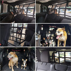 Car Dog Barrier Protector Divider Pet Net Trunk Safety Mesh for Jeep Wrangler JK JL Gladiator JT 2007-2025 Interior Accessories