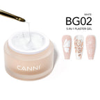 10g CANNI 3D PVC Sculpting Gel Pearly White Clear Non-Stick Hand Easy Shaping Sculpting Carving Soak Off UV LED Nail Manicure