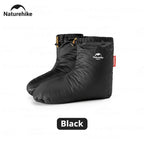 Naturehike Winter Duck Down Feet Cover Outdoor Hiking Camping Ultralight  650FP Warm Keeping Soft Booties Socks CYY2441FS011