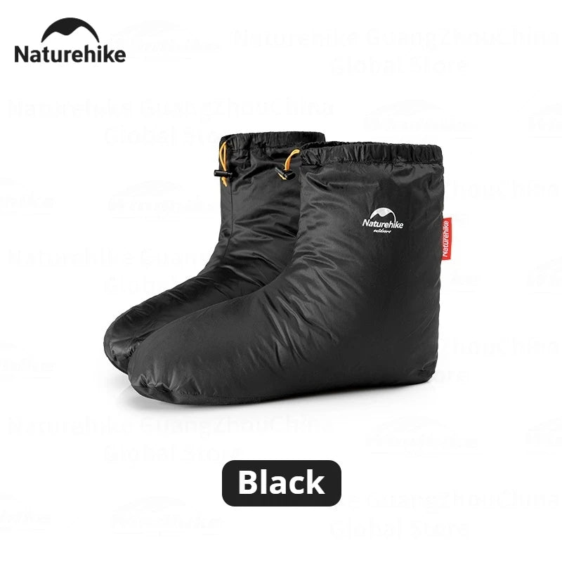 Naturehike Winter Duck Down Feet Cover Outdoor Hiking Camping Ultralight  650FP Warm Keeping Soft Booties Socks CYY2441FS011