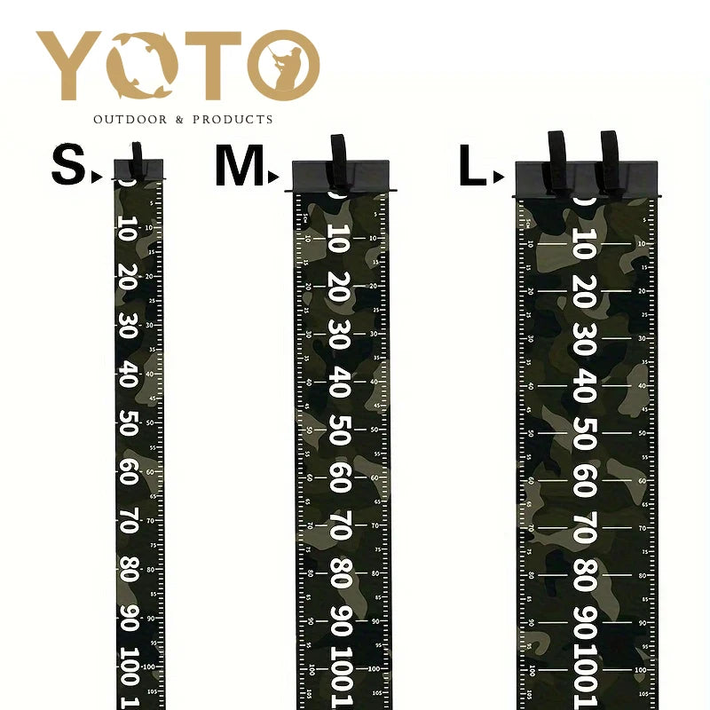 1pc 109.22cm Waterproof PVC Fishing Ruler - Durable Measuring Tape for Boats, Kayaks & Marine Use