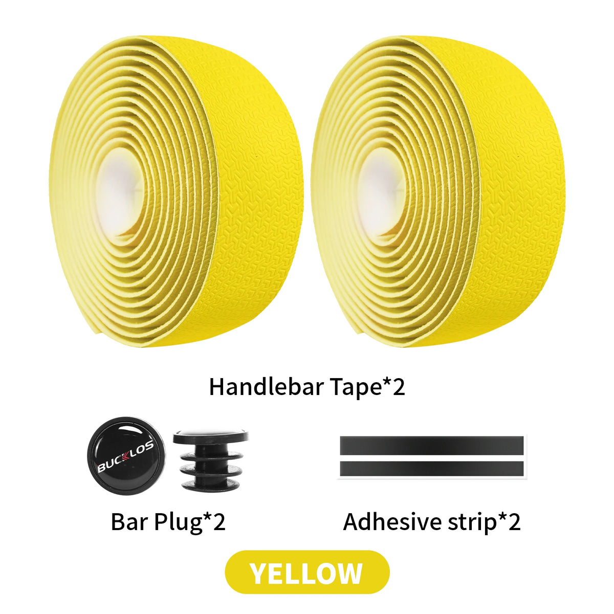 BUCKLOS Ultralight Handlebar Tape for Road Gravel Bicycle Shock Absorbing Drop Bike Handle Bar Tapes Non-Slip Tape Cycling Parts