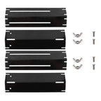 2/4 pair Adjustable Grill Heat Plate Shield Heat Tent Replacement Parts For BBQ Gas Grill Heat Plate Shield Tent Burner Cover