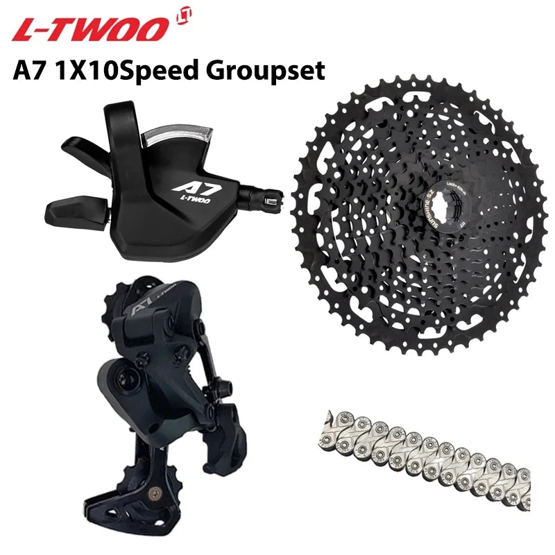 LTWOO A7 1X10S Groupset 10 Speed Shift Lever Derailleur SUNSHINE Cassette 36T 42T 46T 50T VXM Chain for MTB Mountain Bike Parts