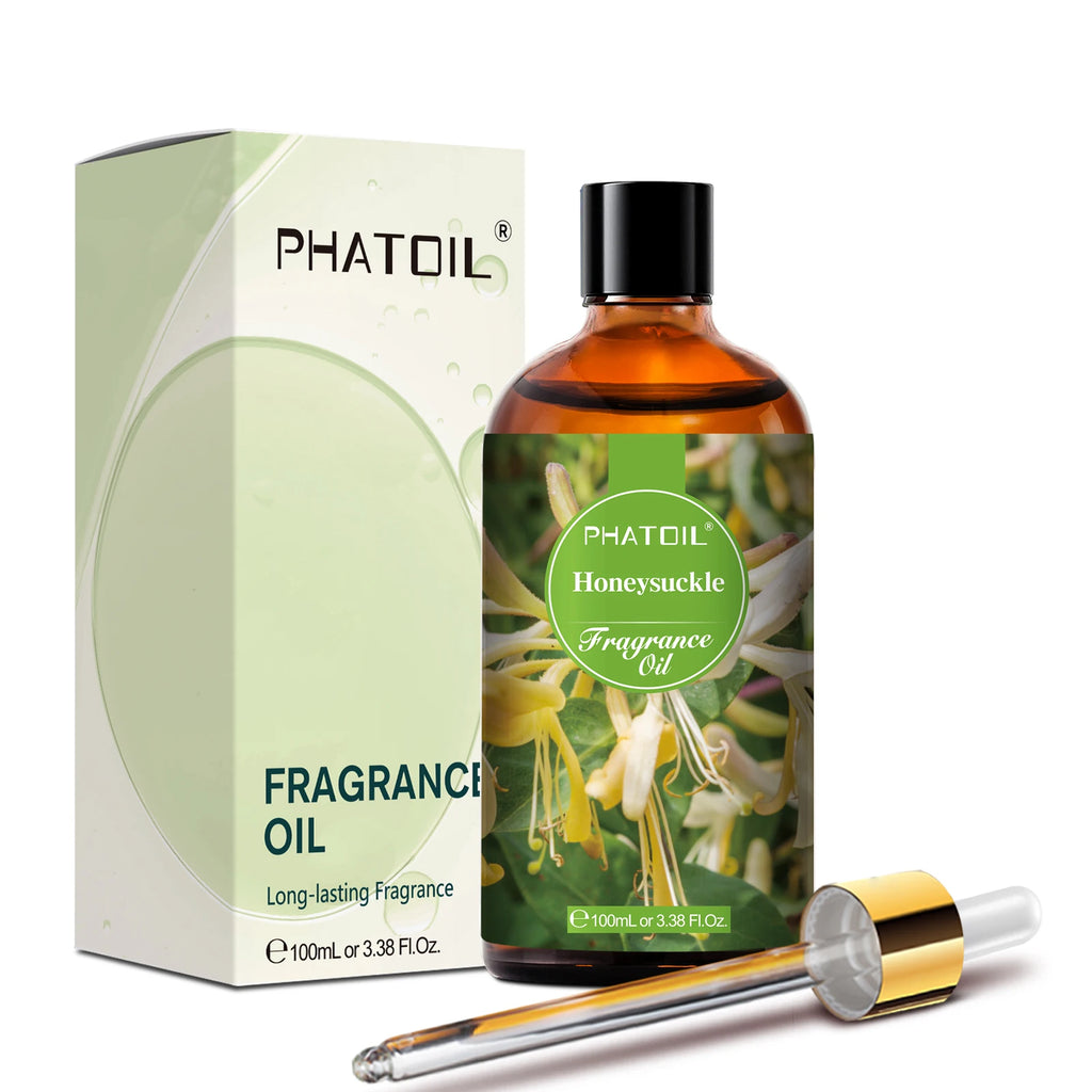 PHATOIL 100ml Fragrance Oil Coconut & Vanilla Bubble Gum Sea Breeze White Musk Aroma Fragrance Oils For Candles Soap Making