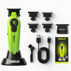 New 2026 BRDCLIP FA1T Green Professional Hair Trimmer Barber Carving Gradient Finish Machine Electric Clipper with Charger Stand