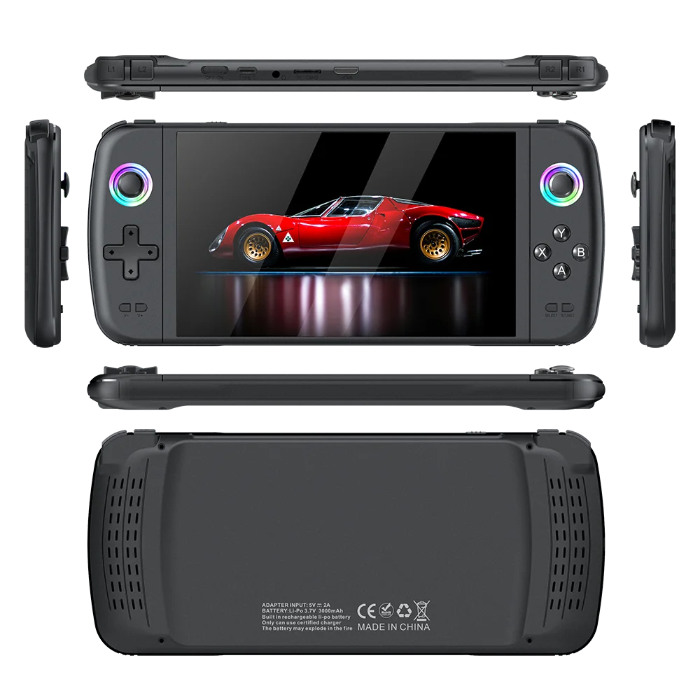7.0 Inch Big Screen M27 Portable Pocket Retro Handheld Video Game Console 1024*600 Display Support LINUX Emelec 64G/128G