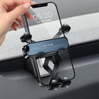 Car Phone Holder Gravity Mount for Tesla Model Y Juniper & Model 3 Highland (2024-2026)