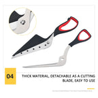 Professional Pizza Scissors Detachable Sharp Stainless Steel Blade Pizza Cutter Scissors Labor-Saving Pizza Spatula Slicer Tool