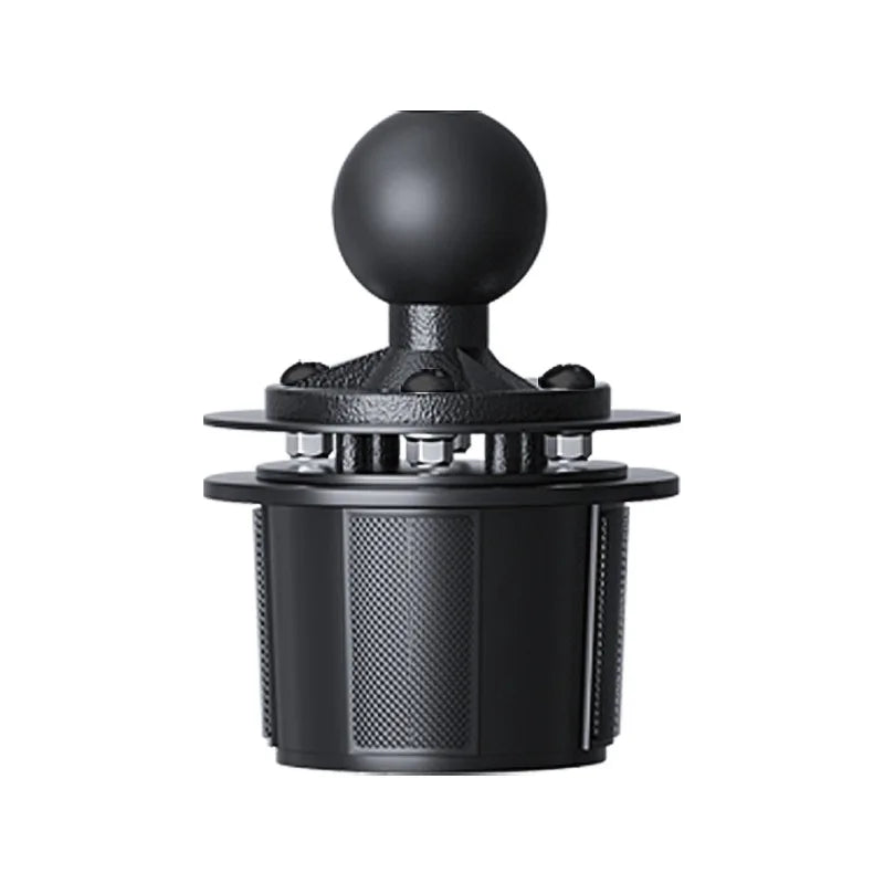 Universal cup holder mount with 1 inch/1.5 inch ball for Car Cell Phones Mount GPS Bracket for Double Socket Arm