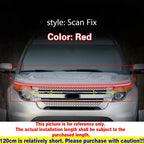 1pcs 12V DRL LED Daytime Running Light For Ford Explorer 2011-2019 Car Headlight Scan Starting LED Strip Day Light Ambient Lamp