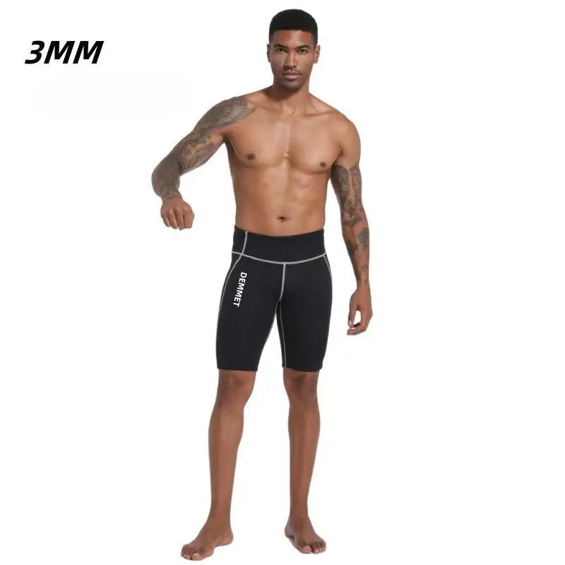 1.5MM/3MM CRSC Neoprene wetsuit Men Split Short Sleeve Shorts Diving Surfing Suit Women's Sun Protection Warm Swimming Suit