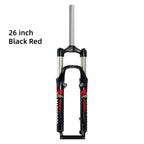 MAGICBROS 26-Inch Shock-Absorbing Front Fork for Mountain Bikes - Disc Brake & V-Brake Compatible Bicycle Front Suspension