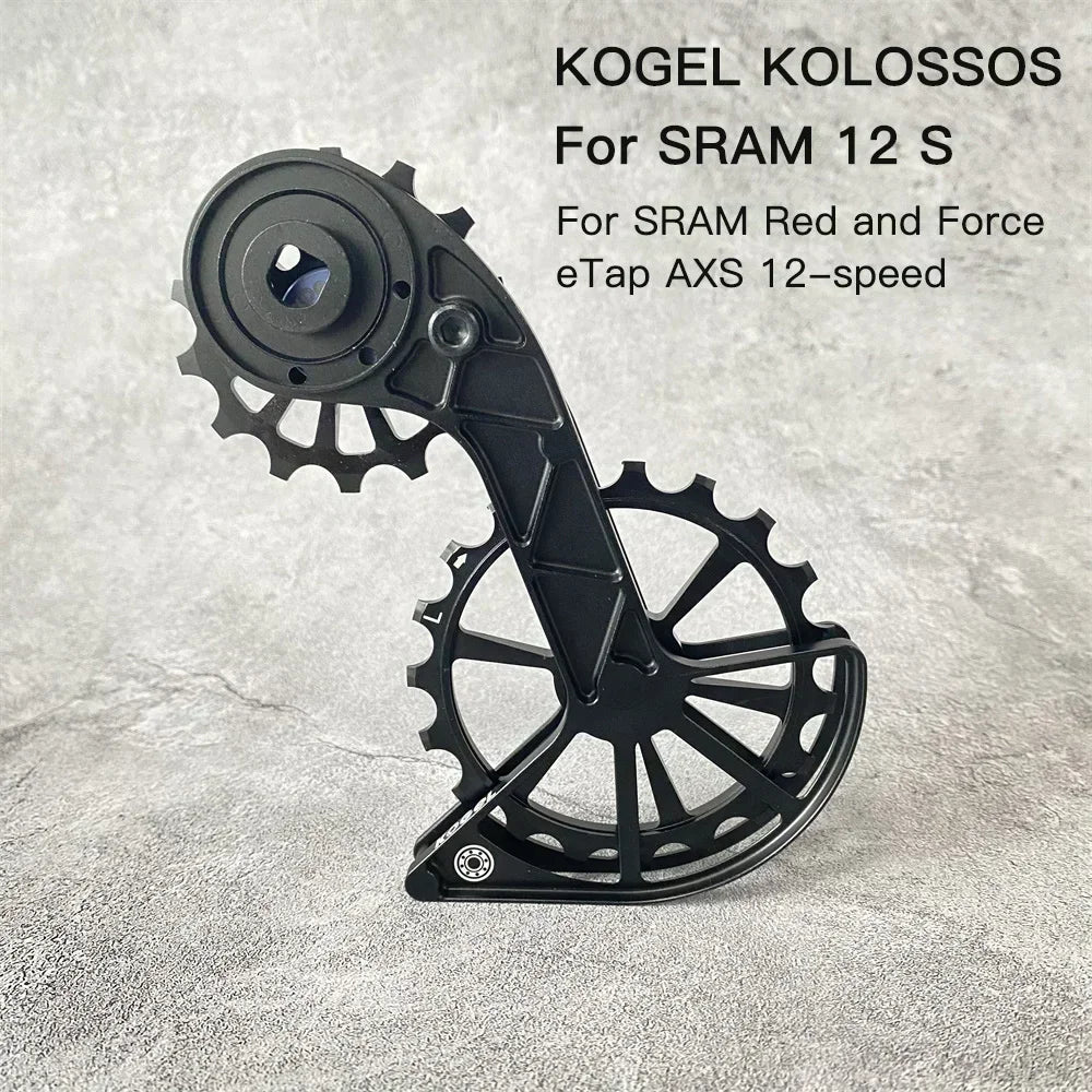Kolossos Derailleur Pulley Wheel Oversized Bearing 82g for 105 ULTEGRA R9100 R8000 11s & Sram Red Force  eTap AXS 12 speed