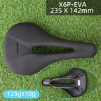 RYET 3D Printed Bike Carbon Saddle 140mm 142mm Super Light Road MTB Racing EVA Saddles Bicycle Seat Cushion Cycling Seating Part
