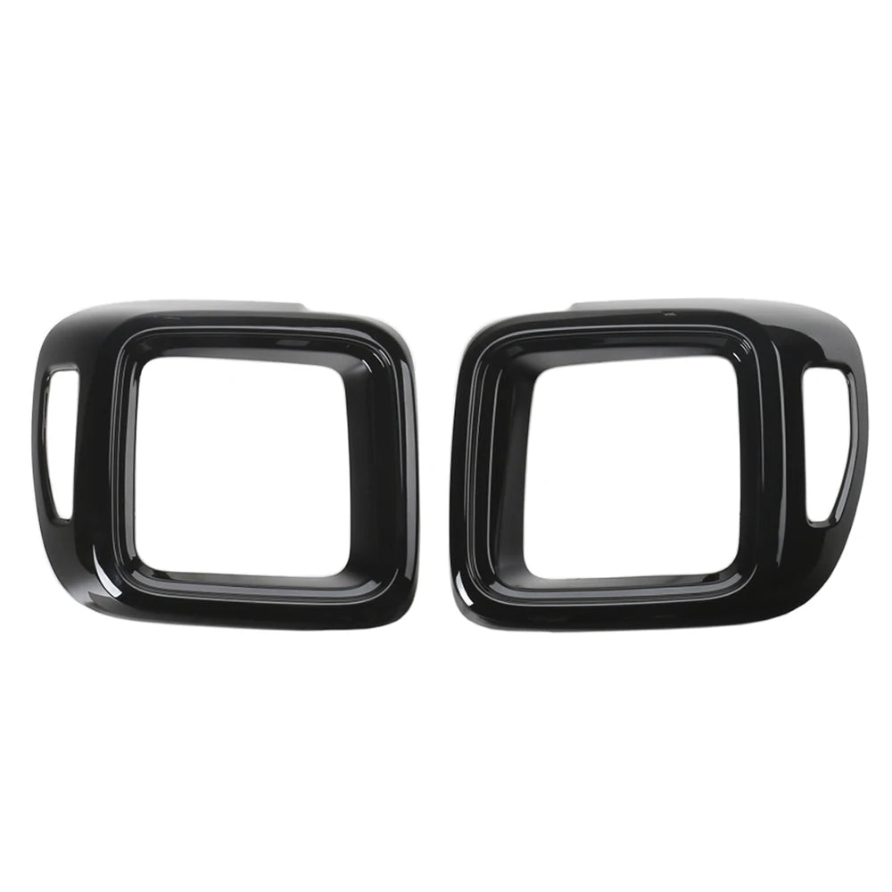 Jeep Renegade Tail Light Guard Cover Trim Sticker Black, Rear Lamp Protector 2016-2025
