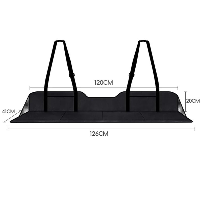 For Tesla Car Rear Extension Board Mattress Car Travel Bed Inflatable Bed Mattress Extension Board Rear Seat Neutral Flat Bracke