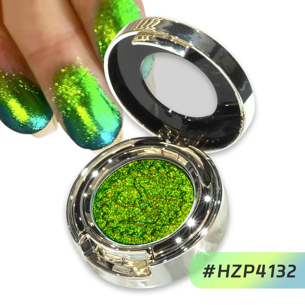 Shiny Duochrome Eyeshadow Long-lasting High Quality Glitter Eye Shadows Cosmetic Makeup