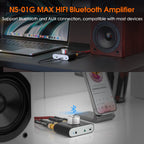 Nobsound NS-01G MAX Mini Digital Amplifier Bluetooth Receiver HiFi Home Auido Power Amp 100W+100W