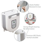6/10L Hanging Kitchen Trash Can Collapsible Trash Can for Kitchen Foldable Small Garbage Can Compost Bin Under Sink Waste Bin