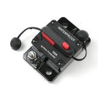 DaierTek 20A-300A Circuit Breaker 12V Trolling with Manual Reset Boat Manual Power Protect for Audio Fuse Car 48VDC Waterproof