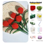 200pcs Pipe Cleaners Craft Supplies with 20pcs Metal Rods,1 Glue Bar,1 Garden Tape, 1m ribbon, 1pc Haze paper and 1 Gift Card