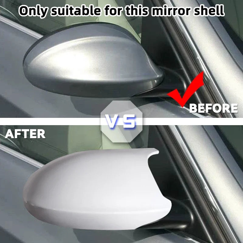 1 Pair White Replacement Rearview Side Mirror Covers Cap for BMW E90 E91 E92 E93 E81 E87 E82 E88 3 1 Series M Accessories
