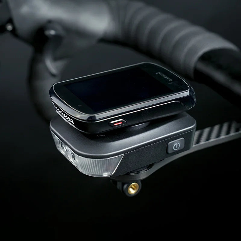 RAVEMEN FR500 Bike Headlight For Garmin Wahoo XOSS IGPSPORT Magene GPS Rechargeable Bike Light Daytime Safety Night illumination