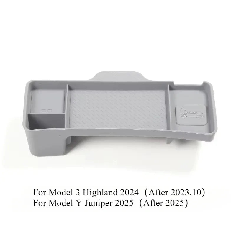 ETC Bracket Tray for Tesla Model Y Juniper Model 3 Highland Screen Rear Storage Box Instrument Panel ETC Bracket Car Accessories