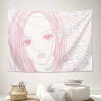 VIKAMA NANA anime girl tapestry wall hanging, pink, BU-1, 120x180cm