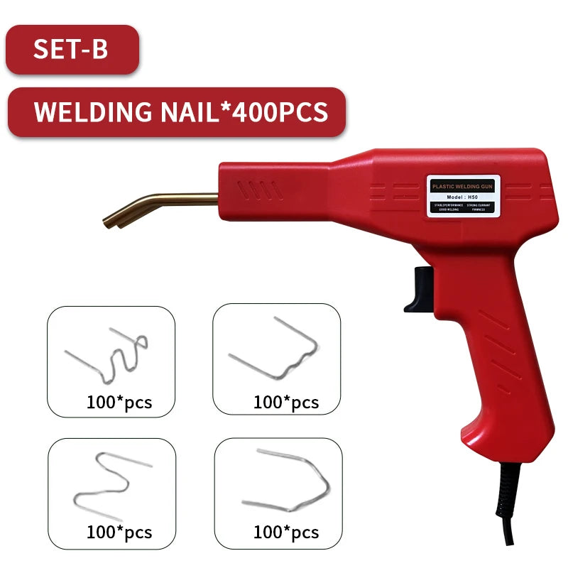 Stapler Plastic Welding Machine Bumper Repair Kit Soldering Iron For Plastic Repair Car Bumper Repair Welding Gun