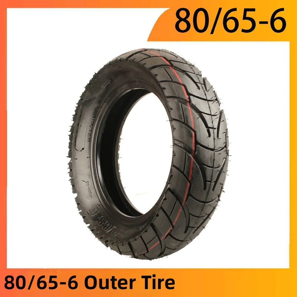 Kugoo M4 Electric Scooter Outer Tire 80/65-6 Nylon Replacement Tire 1pc