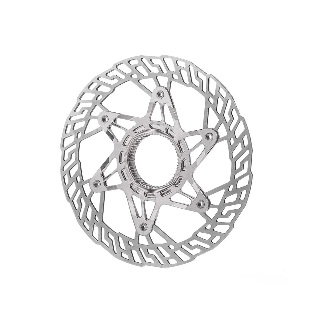 Chaser New 6-ULTRA G2 Ultralight Center Lock Disc Brake Discs Road Bike Gravel Disc Brake Disc 160/140mm Without Locking Cover