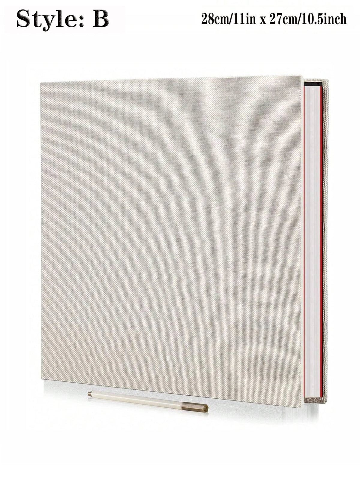 1pc Linen Photo Album Self Adhesive Scrapbook Album for 2x3 4x6 5x7 8x10 Pictures DIY Photo Book Birthday Gifts for Women Mom