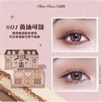 Flower Know Little Angel Nine Color Matte Fine Sparkle Pearl Comprehensive Palette