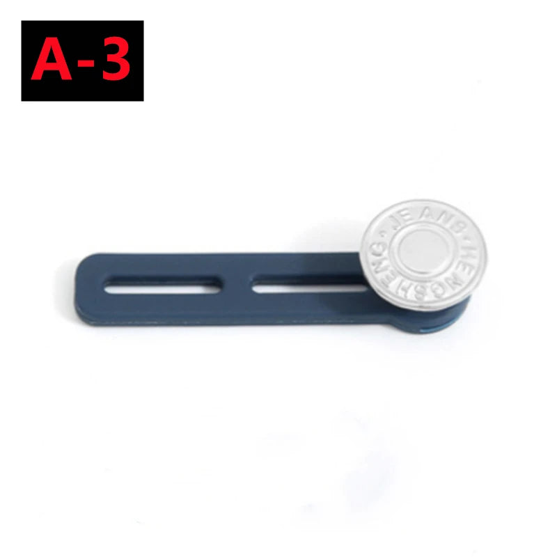 30-1PC Detachable Jeans Waist Adjustment Buckle Metal Button Extender for DIY Pants Jeans Free Sewing Waist Extenders Buttons
