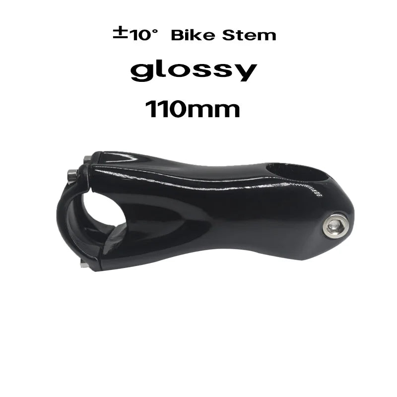 Bicycle Stem Carbon MTB/Road Bike ±10 degrees Stems 80/90/110/110/120/130mm 28.6 mm fork  31.8mm handlebar bike frame parts