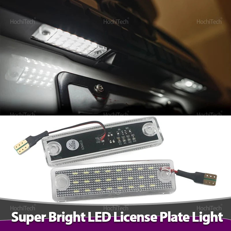 LED License Plate Light for Toyota 4Runner 1996-2022 for Toyota Sequoia 2008-2019 White Error Free Number Plate Lamp