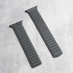 Magnetic Nappa Genuine Strap for Apple Watch Ultra 2 Band 49mm 46mm 45mm 44mm Suede Leather Accessories for iWatch S10 9 8 7 6